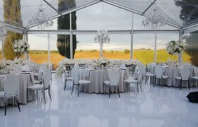 tenso cristal marquee white setup tuscany
